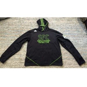 Seattle Sounders Adidas Hooded Pullover